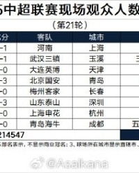开云APP-2025赛季中超第21轮上座率数据分析