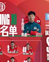 2025华润饮料中超联赛第7轮 大连英博海发VS河南俱乐部 首发公布